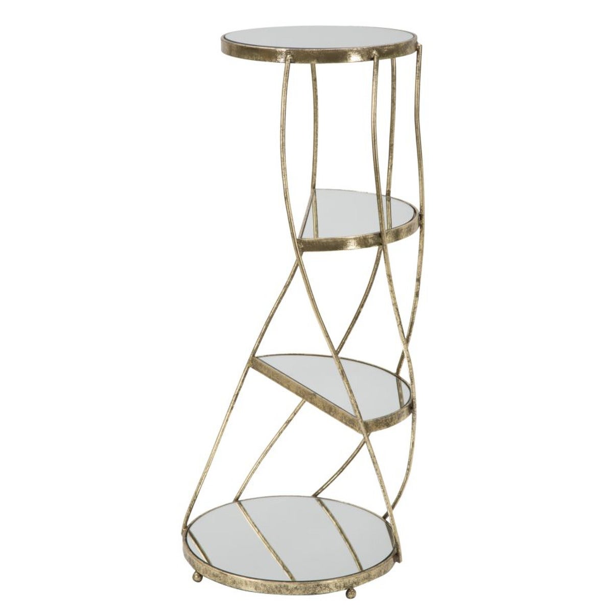 Stolik Kawowy MF585, Metal, Złoto, Seven Design