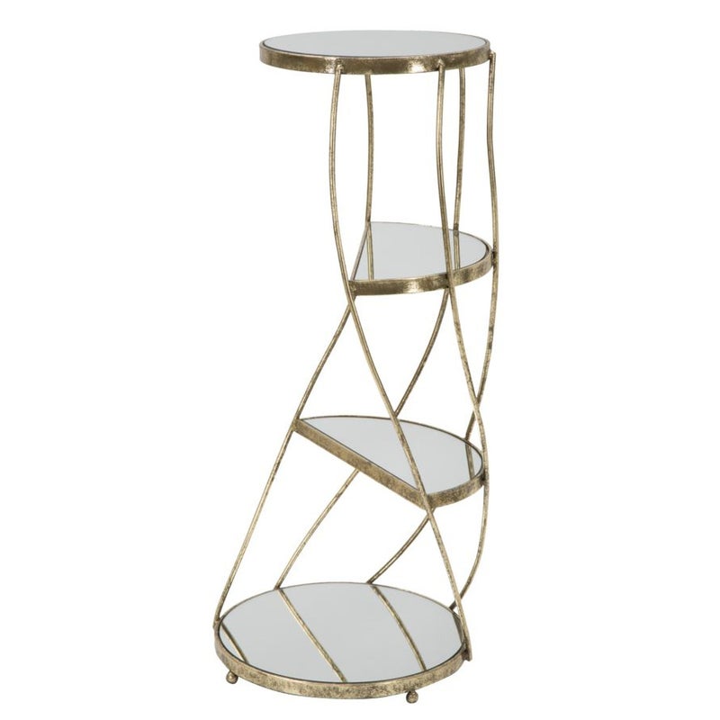 Stolik Kawowy MF585, Metal, Złoto, Seven Design