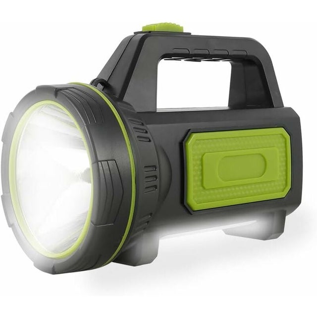 Lampe Torche Led Ultra Puissante Rechargeable USB avec Lumière Latérale Lampe de Poche Etanche Haute Puissance pour Urgence Randonnée Camping Chasse