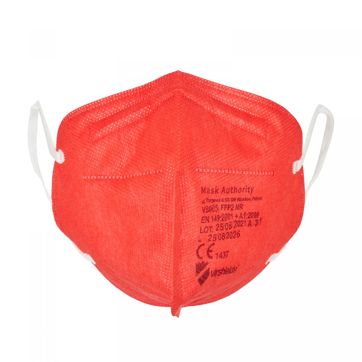 Lot 50 Masques FFP2 Couleurs Mélangées – Certifiés CE EN149 Made In EU – Confort & Protection Optimale