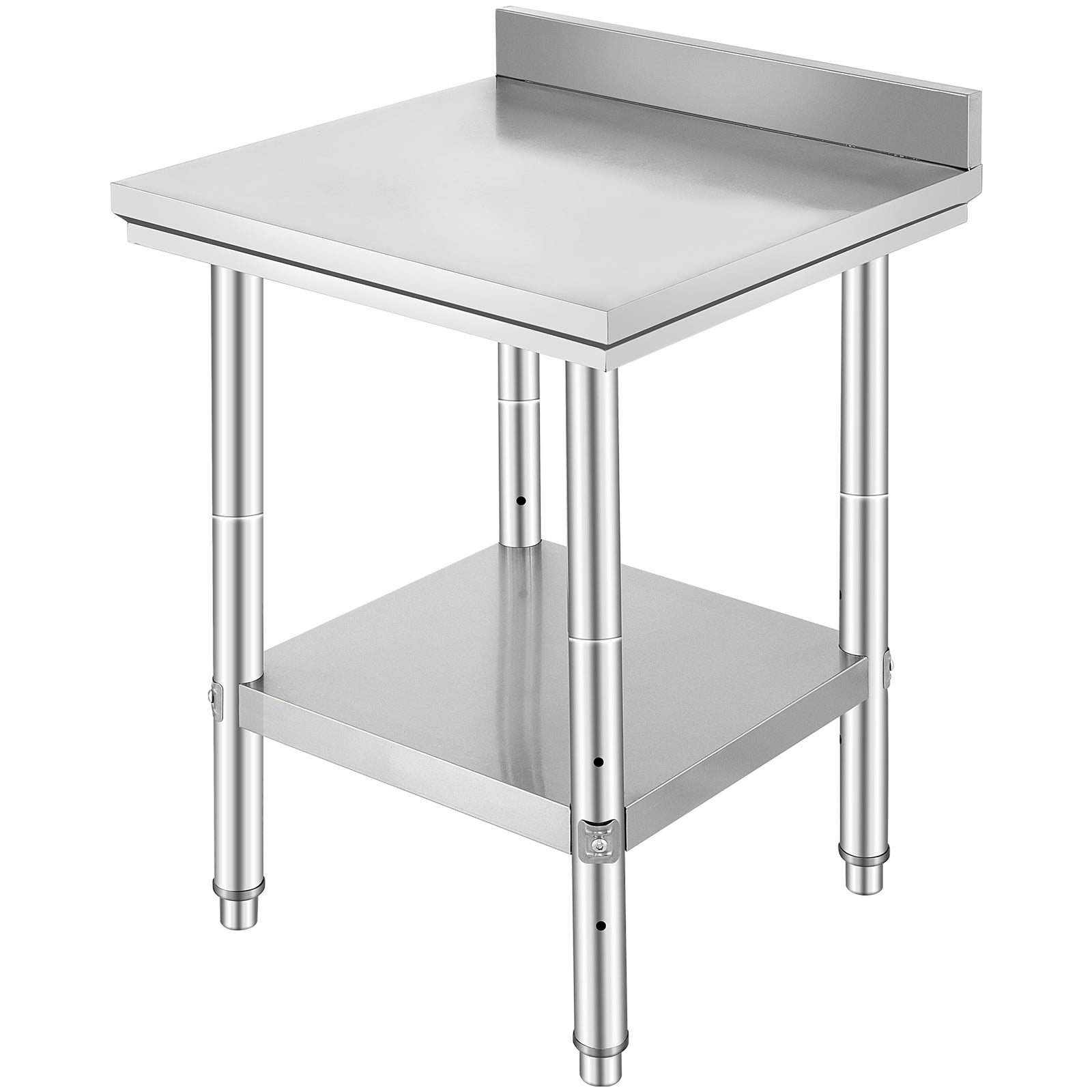 Table travail en inox 24 x 24 x 35 pouces,SucceBuy table commerciale ...