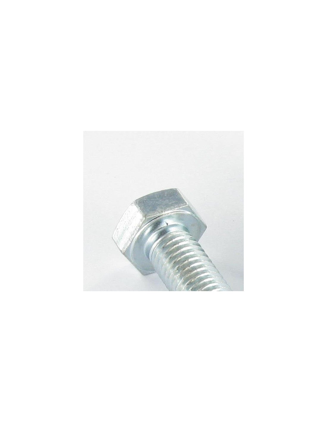 Vis métaux Tête hexagonale TH M8X140 Classe 8.8 Acier zingué-1 pièce - 3