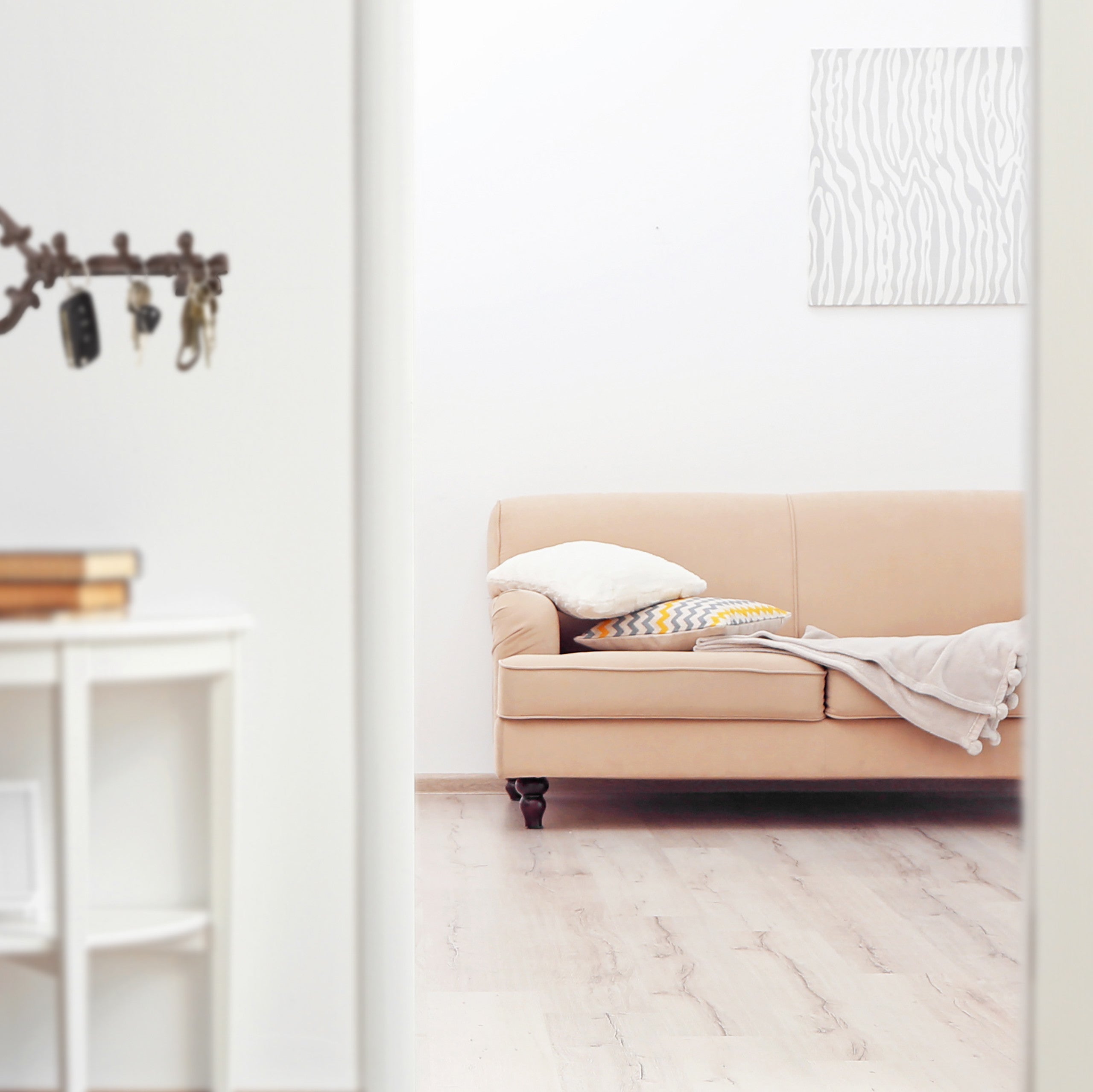 5x suporte para chaves, 3 ganchos, chave decorativa, retro, ferro fundido, 12,5x33x4,5 cm, castanho - 6