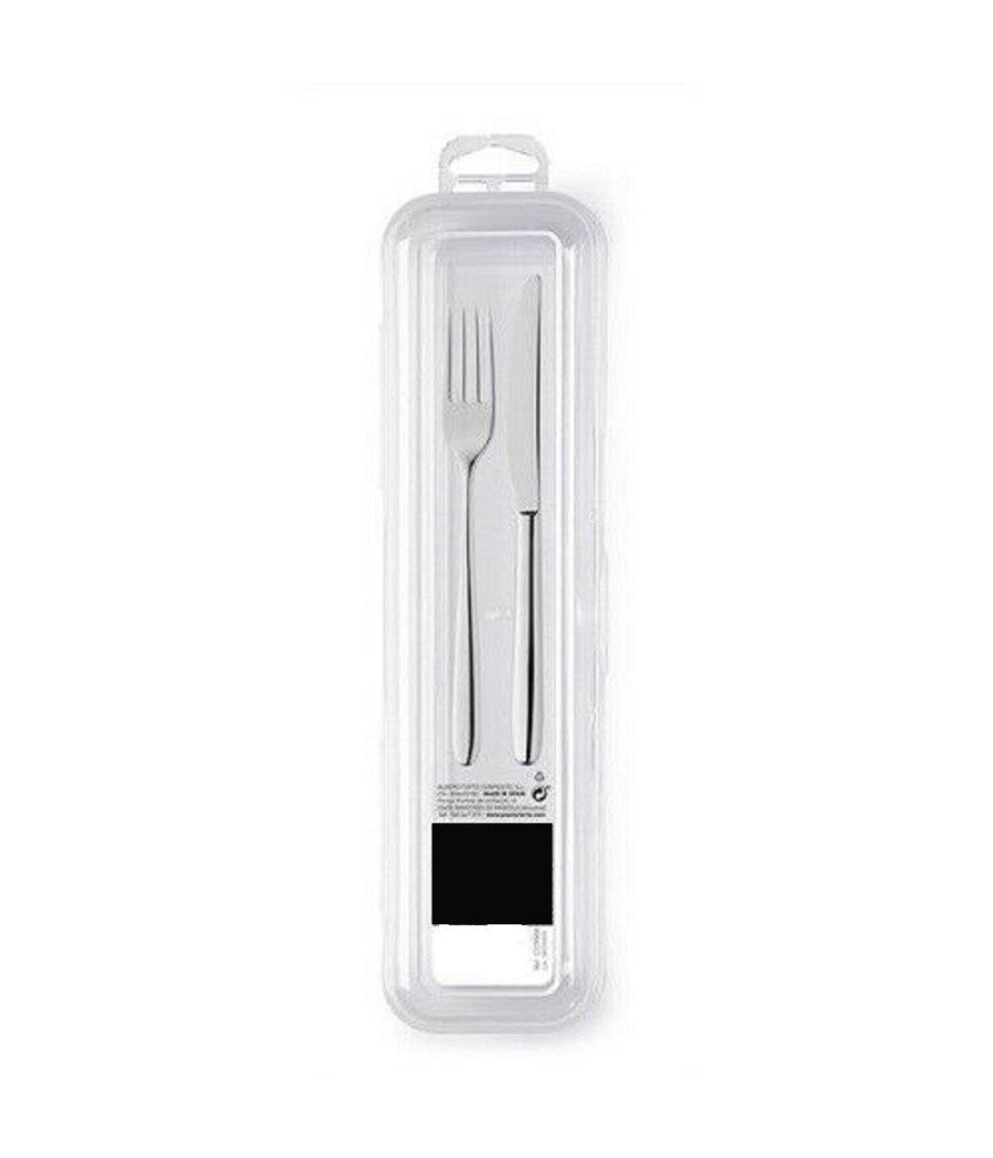 Fratelli Guzzini Happy Hour - Posate Insalata, Trasparente, 28 cm, 1
