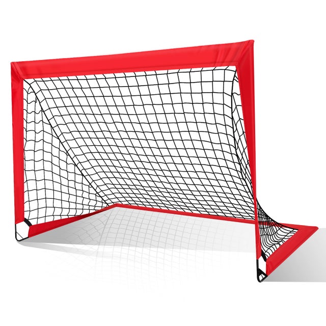 Filet De Football 12x6 Pieds (3.66x1.83 M) - Blanc, Polypropylène, Pour But Enfants/adultes