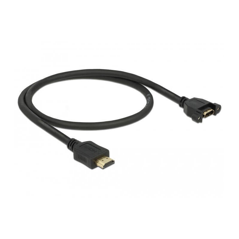 Delock 85463 cavo hdmi-a maschio hdmi-a femmina per installazione 4k 30 hz 0,5 m - 2