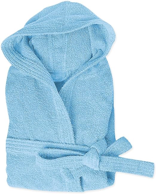 LaBlanc - Peignoir d'intérieur/Peignoir de Bain à Capuche pour Femme et