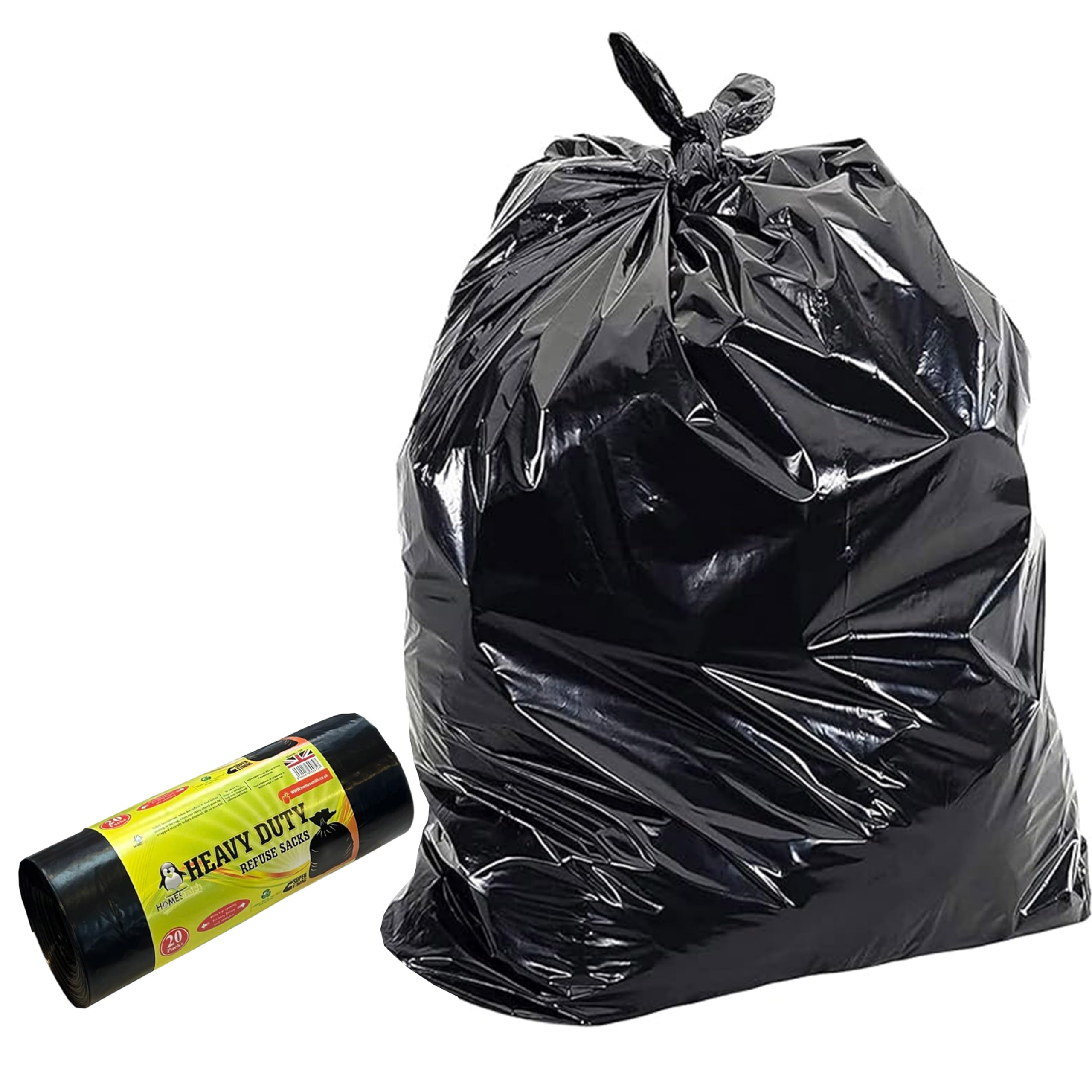 C Crystal Lemon Sacchetti Rifiuti Compostabili – 50 Pezzi, 6 Galloni, Spessi 0,85 Mm – Per Casa E WC Portatili