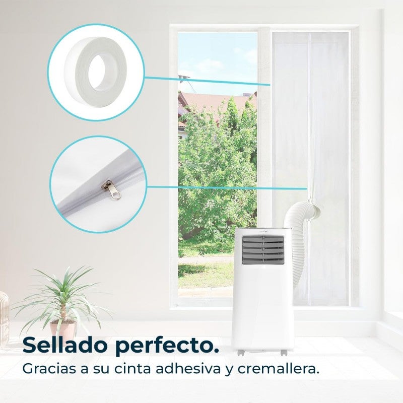 Isolamento para ar condicionado. Capa isolante 210x90 Cecotec - 5