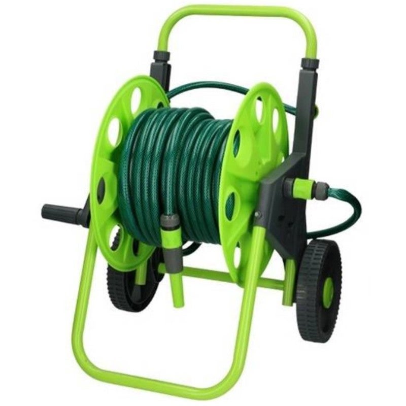 Kit Tuyau D'arrosage Kinzo 30 Mètres - Avec Raccords Et Pulvérisateur, Idéal Pour Jardins Et Arrosage Facile !