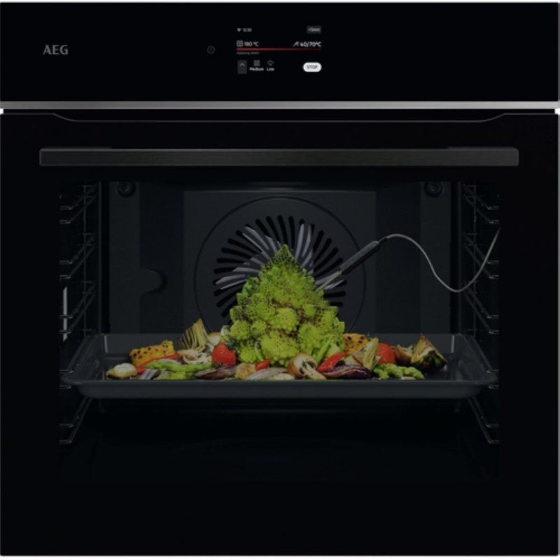 Horno AEG TE8PB731AB Cristal Negro Pirólisis Wifi