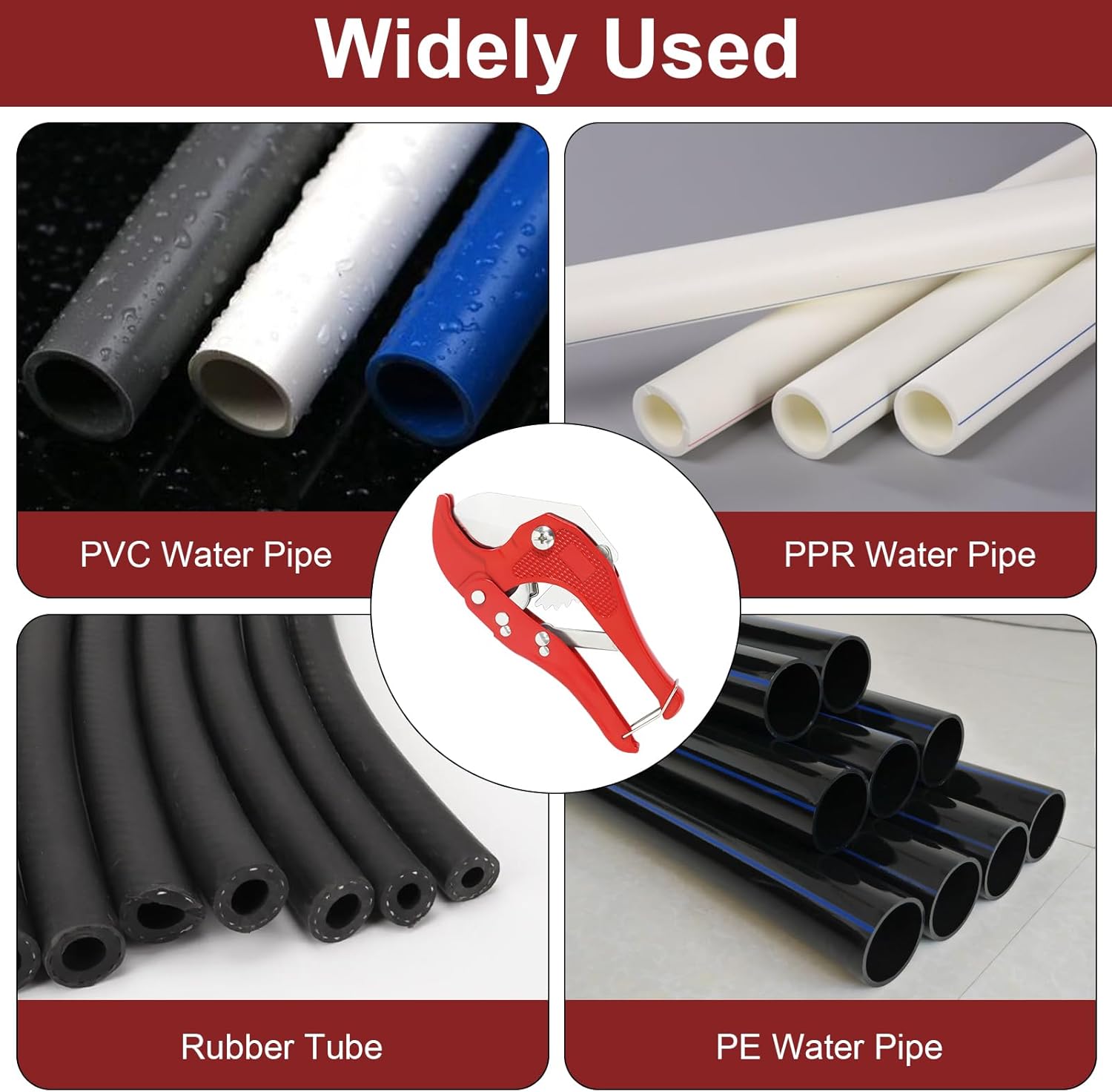 Pince Coupe Tube - Pour Tuyaux PE Multicouche Ø 12 à 32 mm - 7