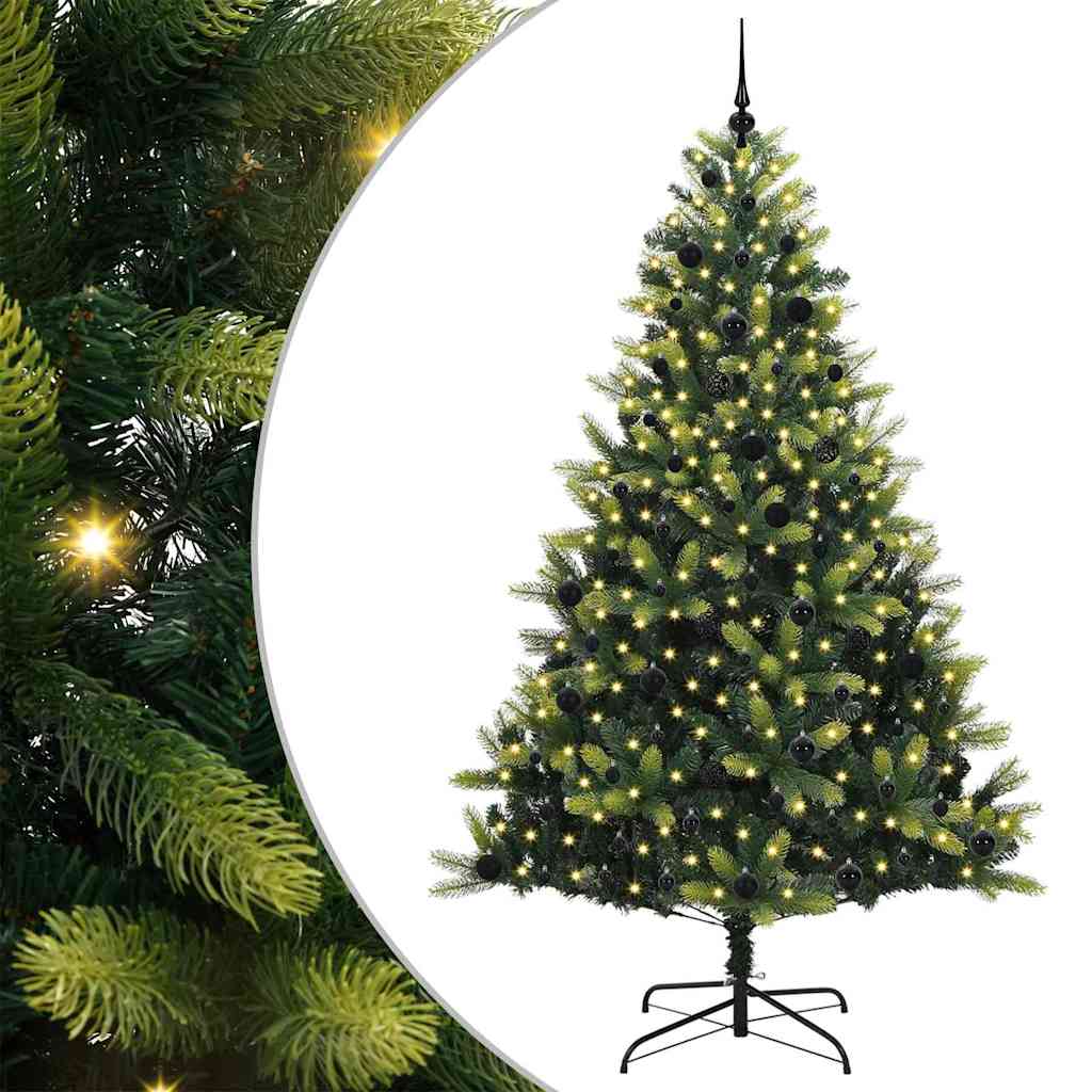 Sztuczna Choinka Zawiasowa na Boże Narodzenie 300 LED 240 cm