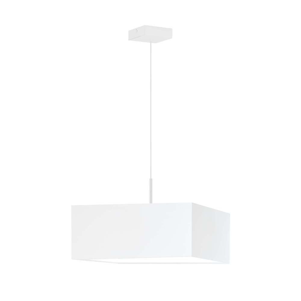 Lampa wisząca zwis żyrandol sufitowa z abażurem kwadrat FIESTA Z8