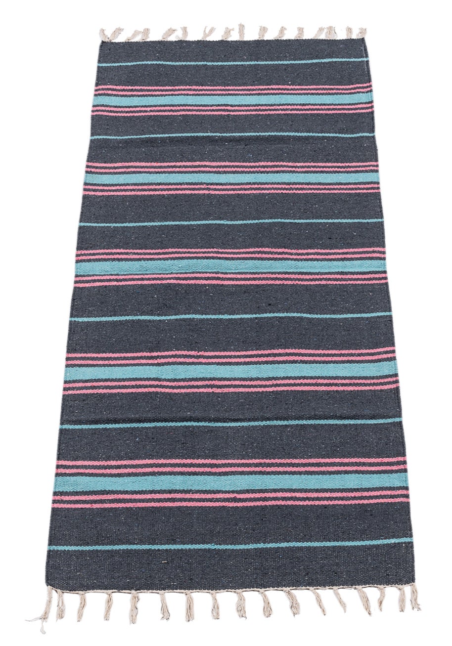 (Można prać w pralce w 30°) Kilim Oryginalny Autentyczny Ręcznie Robiony 140x57 CM