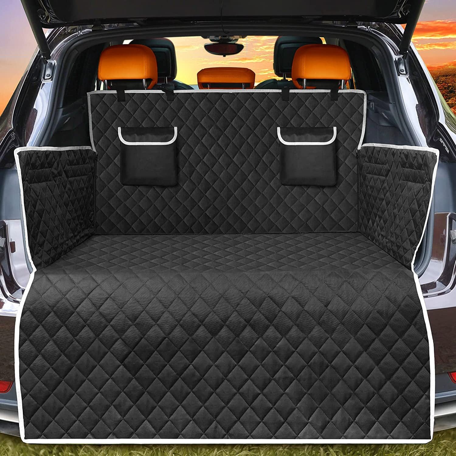 Mata do bagażnika samochodowego 180x102cm – Wodoodporna, antypoślizgowa – Mata ochronna dla psa SUV i kombi