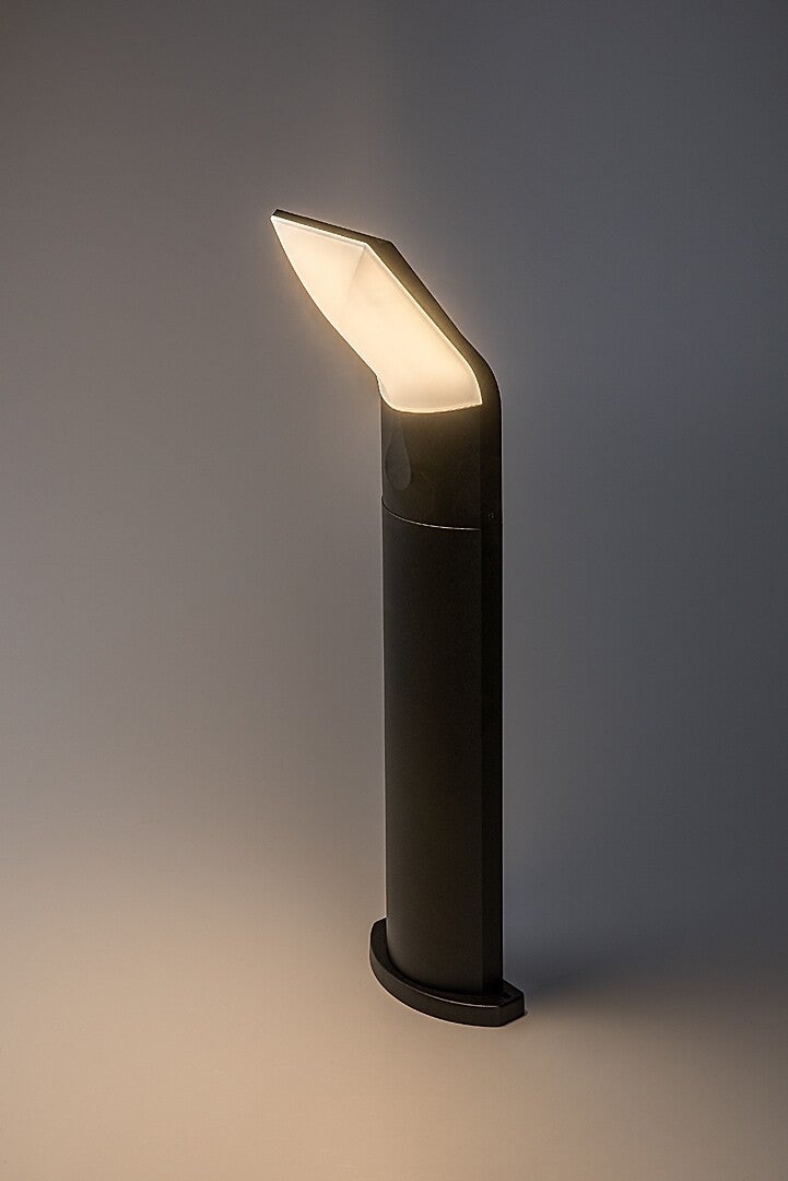 Lampa ogrodowa stojąca Tolna czarno-biała LED 10W 3000K 740lm IP54 wym: 67 x 16 x 16 cm aluminium Rabalux