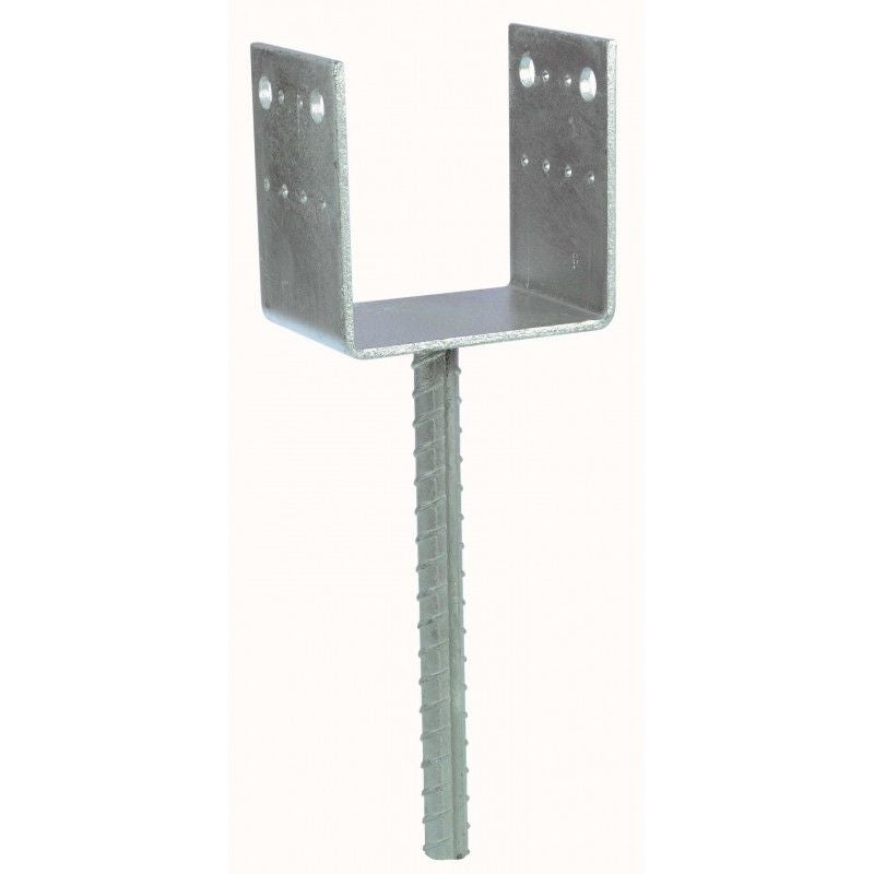 Pied de poteau en U larg80 prof70 - SIMPSON - 3