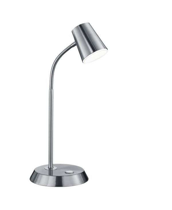 Lampa biurkowa Narcos nikiel-biała LED 4.7W 3000K 660lm wym: 38 x 15 x 15 cm metal Trio