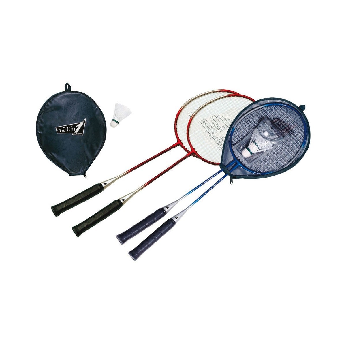 Racchette Badminton Cristalli Set Badminton Per Adulti E Bambini - Foto 11