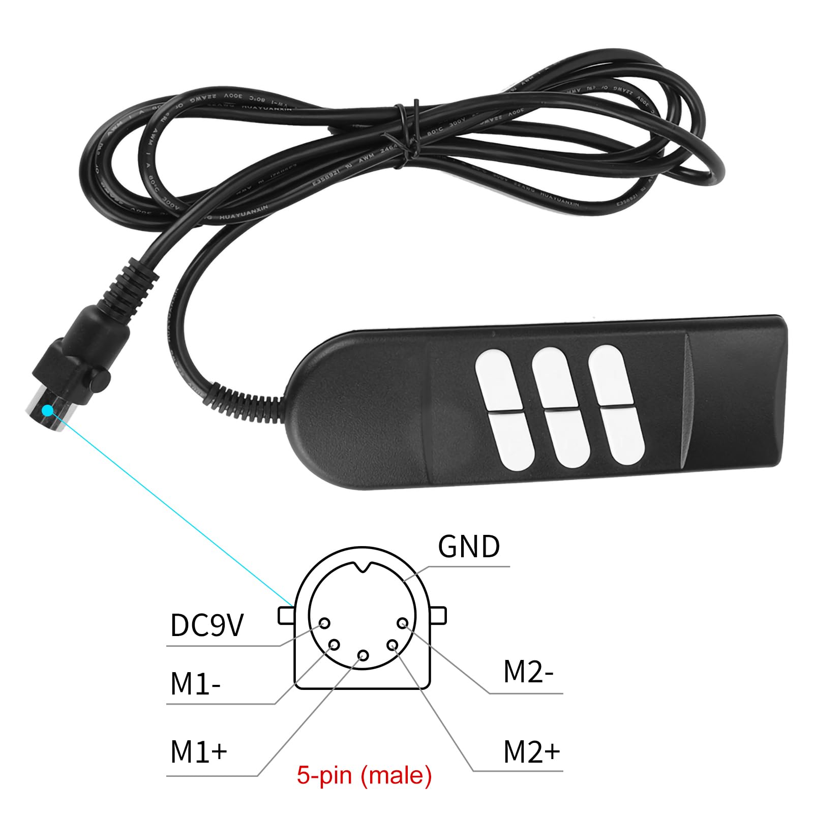 Sollbry Controller per poltrona reclinabile - Controllo manuale per