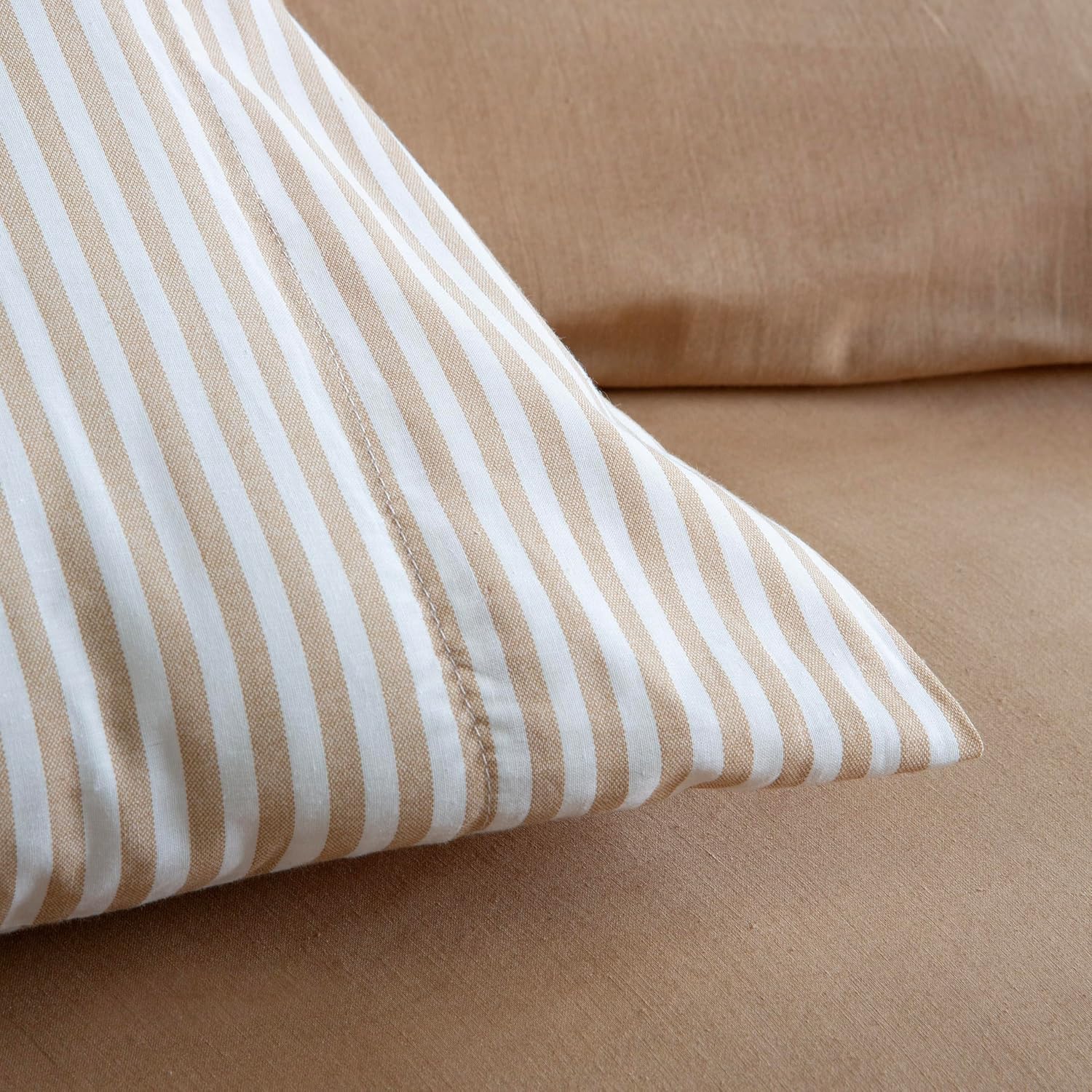 COTTON ARTean - Funda nórdica ALTUBE MOSTAZA algodón MOSTAZA 260x240 Cama de 180 - 4