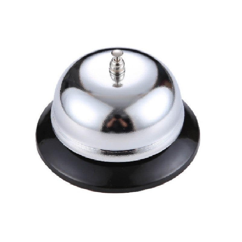 Clopotel sonerie metalica Flippy, argintiu, 6 x 8,5 cm