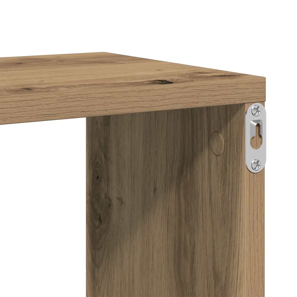 Étagère murale chêne artisanal 104x20x58,5 cm bois d'ingénierie- COMFORTXL - 7