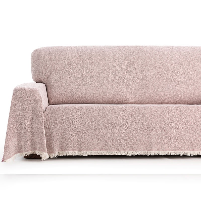Maxifundas- colcha foulard multiusos mags 180x260cm, burdeos. colcha multiusos sofa, cubrecama, plaid para cama.