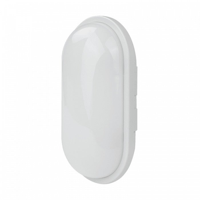 Plafon Torton owalny biały LED 20W 4000K 1800lm wym: 7,5 x 14,3 cm IP65 tworzywo sztuczne Ecolight