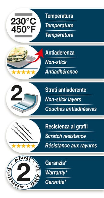 Tortiera Apribile 2 Fondi Ø 30 Cm - Antiaderente, Nero - Made In Italy - Linea Gardenia - Foto 1