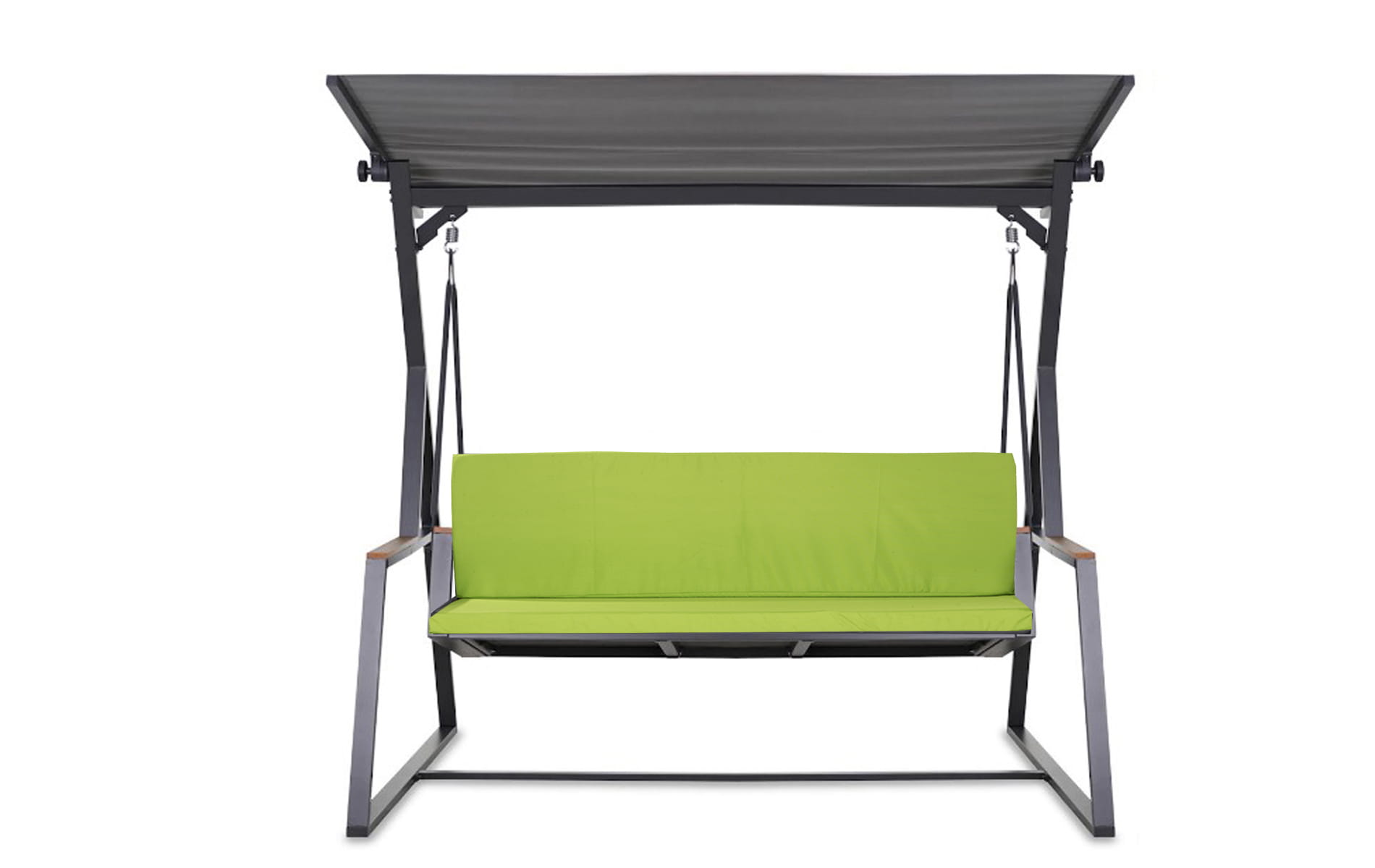 Poduszka ogrodowa na huśtawkę 130x60x50cm poduszka na meble ogrodowe limonka, poduszka na balkon taras, poducha ogrodowa na ławkę