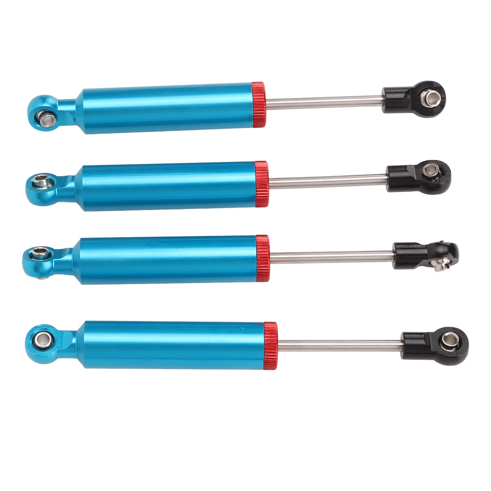 pezzi RC Car Ammortizzatore in lega di alluminio Ammortizzatore olio per simulazione 1/10 Auto da arrampicata 110mm (blu) - 4