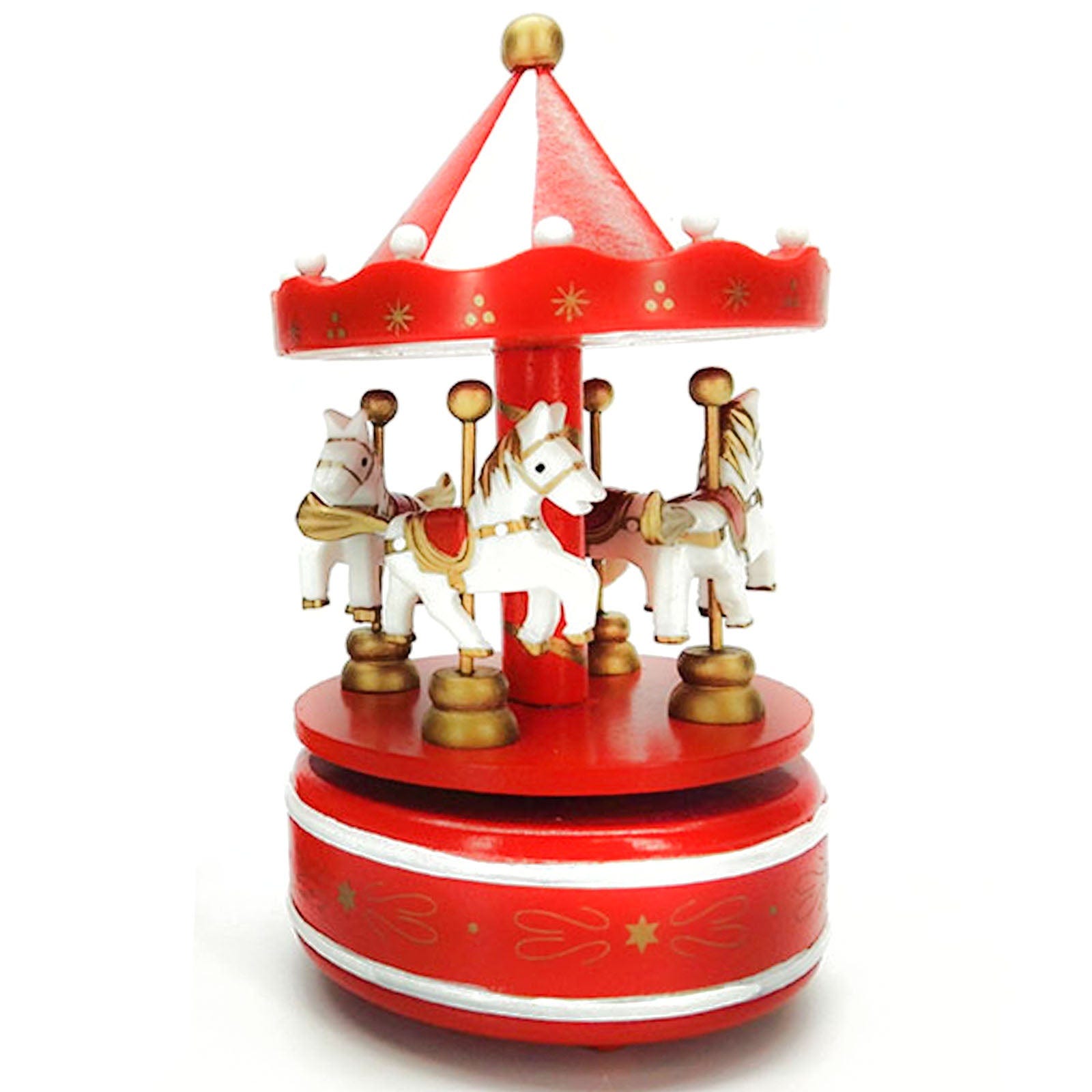 Carosello classico in legno a LED che cambia colore 4 cavalli rotanti carillon melodia leggera Artware compleanno Natale Festival regalo musicale per bambino compleanno bambino compleanno Carosello classico in legno a LED che cambia colore 4 cavalli rotanti carillon melodia leggera Artware compleanno Natale Festival regalo musicale per bambino compleanno bambino compleanno