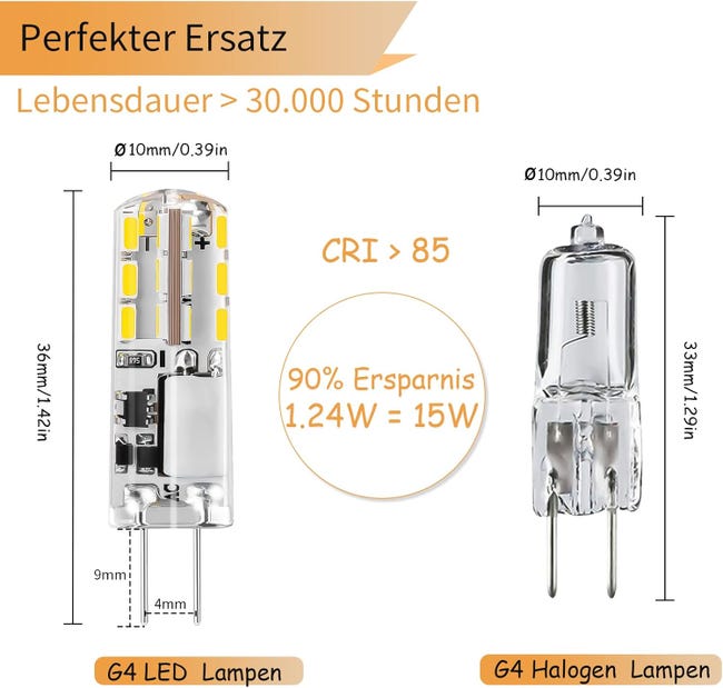 LAMPADINA ALOGENA BISPINA 40W 12V 850 LUMEN LUCE CALDA G4 LAMPADINA ALOGENA BISPINA 40W 12V 850 LUMEN LUCE CALDA G4