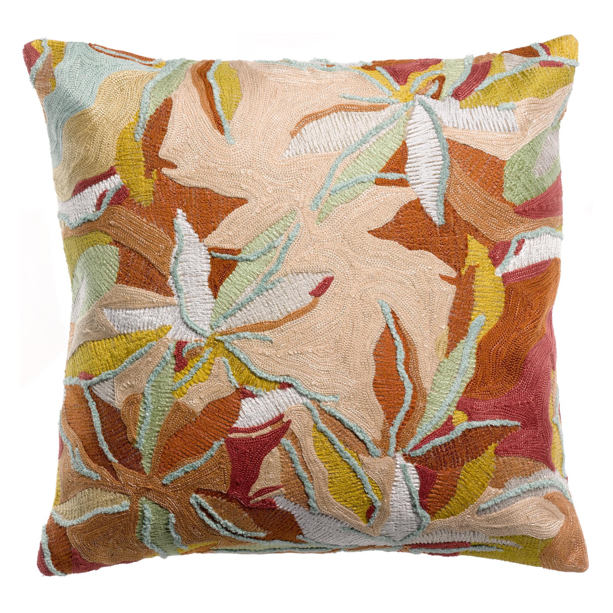 Cojín bordado alina dragée 45 x 45 cm dragée 45 x 45 cm vivaraise