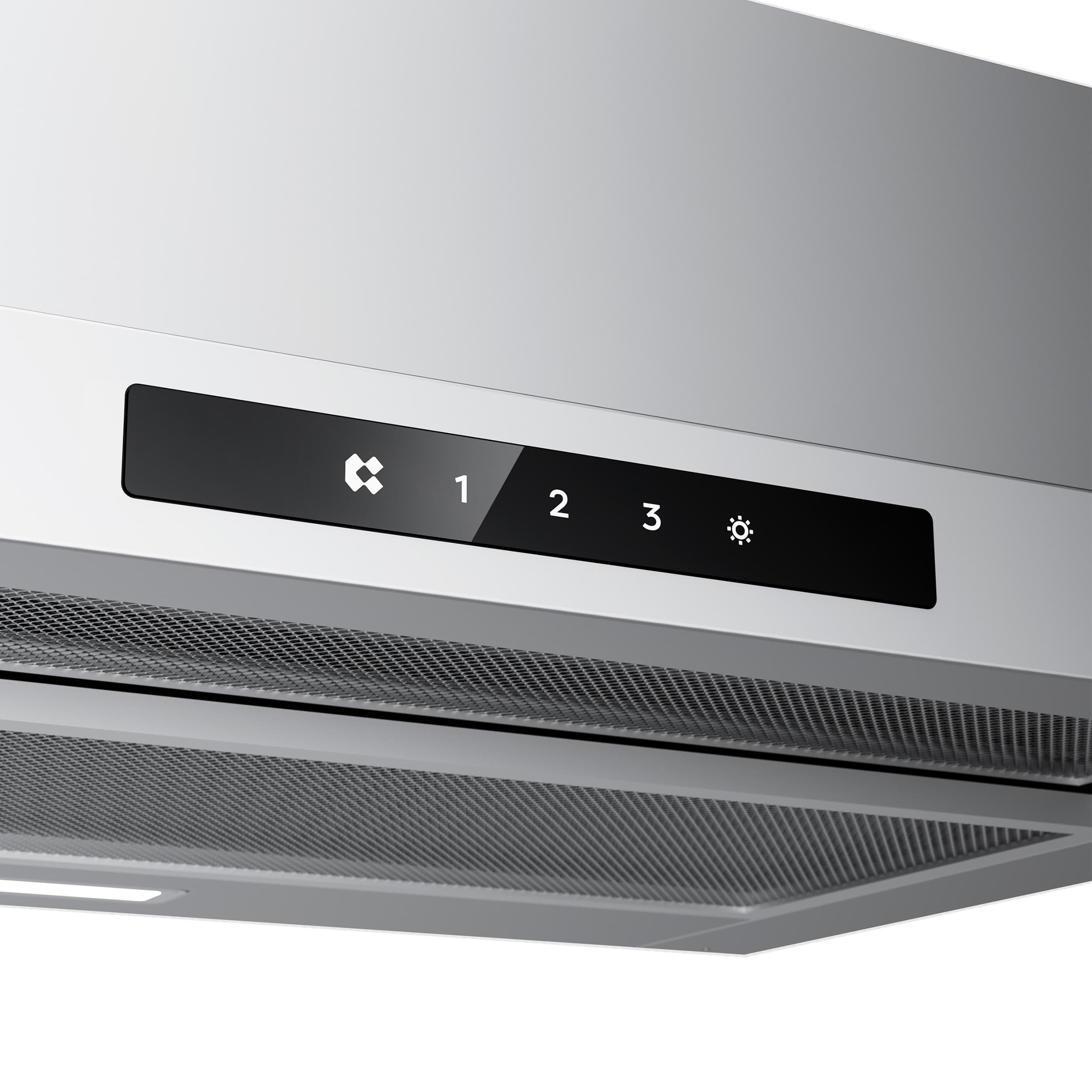 CIARRA Hotte tiroir encastrable 60cm 606 m³/h A+ 3 Vitesses Touche Tactile LED Affichage Recyclage et Évacuation Inox CD6909AS - 5
