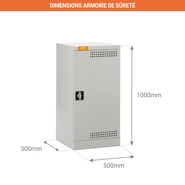 Armoire de sûreté - Volume 200L - Rétention 50L - 10999 - 2