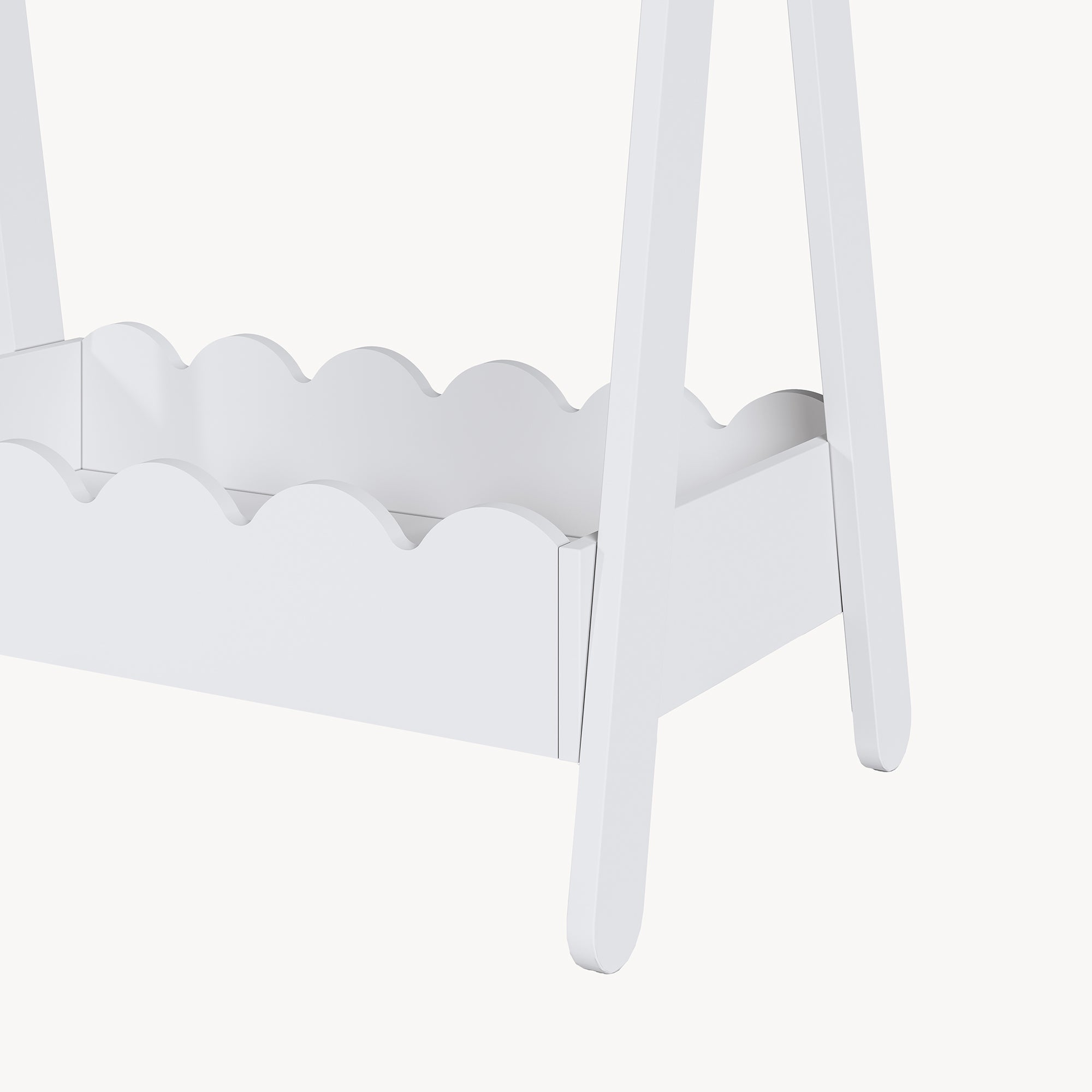 Portemanteau pour enfants Vestnes 99 x 66 x 38 cm blanc [en.casa] - 9