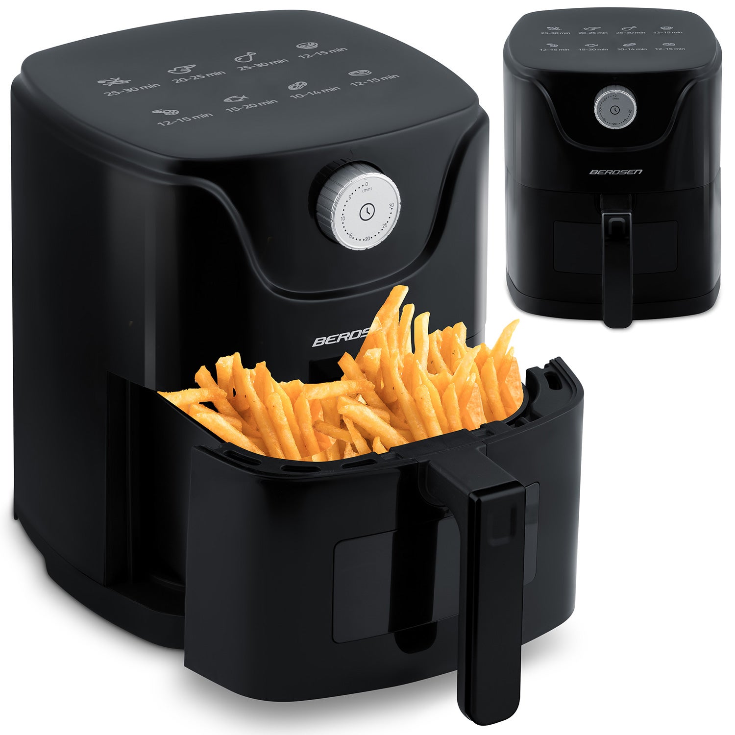 Frytkownica beztłuszczowa frytownica air fryer mocna Berdsen