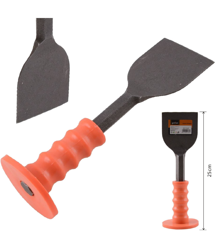 Scalpello Da Muratore Kotarbau 500x18mm Piatto - Con Impugnatura Protetta - Foto 3