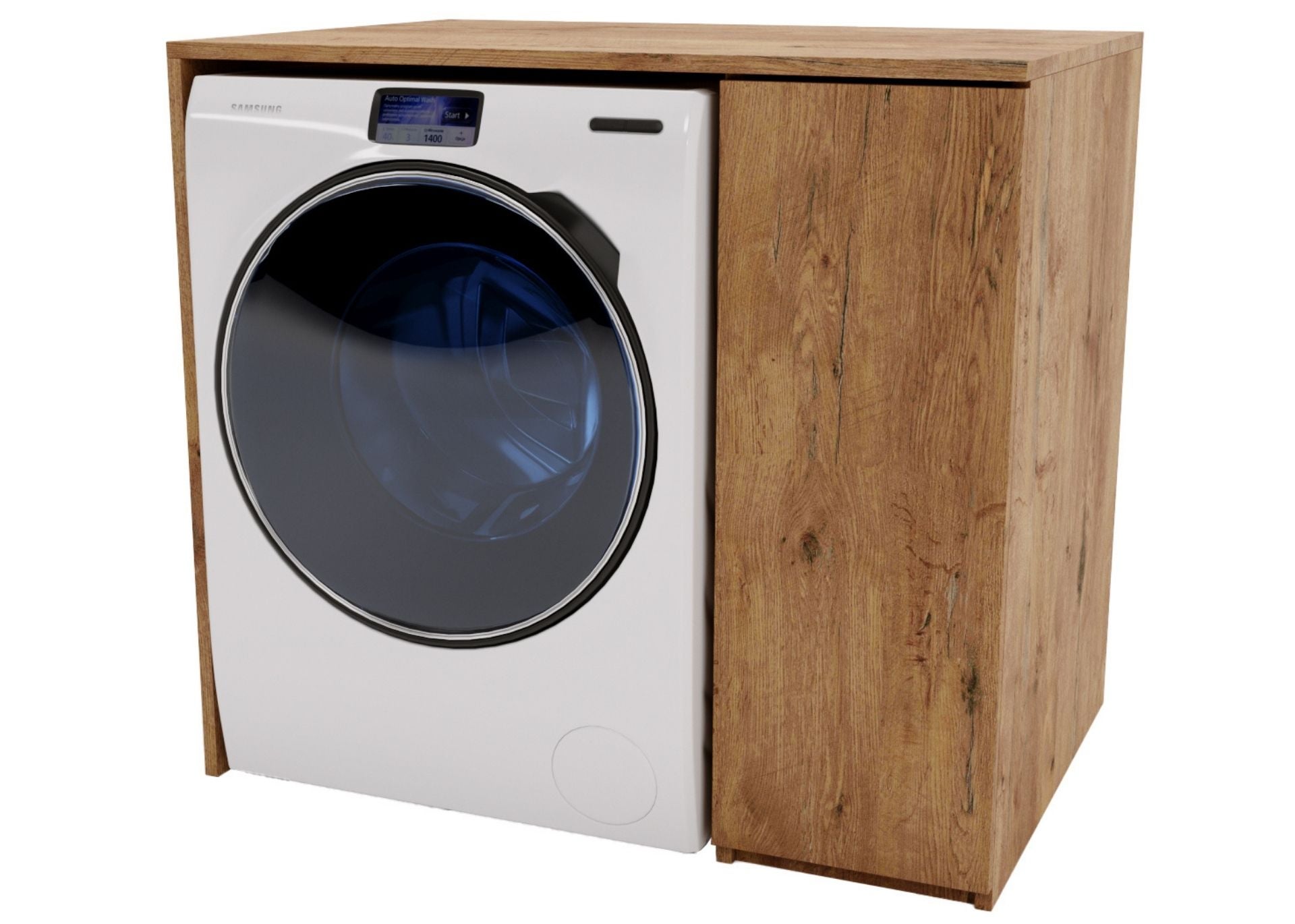 Multiwash 3 Plus - Armoire Pour Machine à Laver Et Sèche-linge - Avec Planches à Linge