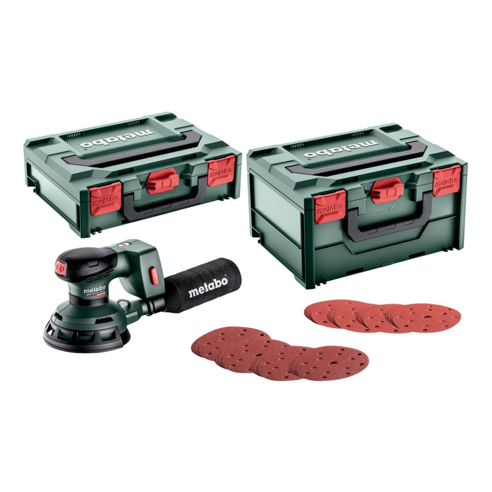Ponceuse excentrique 18V Ø125 mm (Produit seul) SXA 18 LTX 125 BL avec accessoires dans metabox - METABO 691200000 - 5
