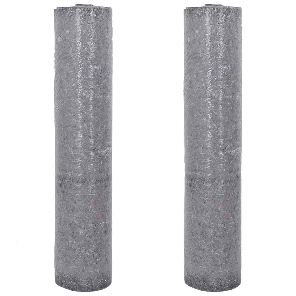 Felpa antideslizante para pintores 2 uds 2532 cm 220 g/m2 gris - comfortxl