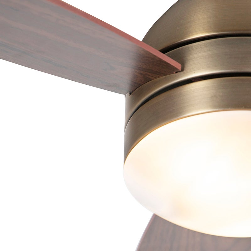 Ventilateur de plafond bronze avec télécommande - Rotar - 6