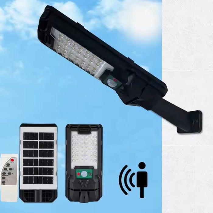 Lampe Solaire Extérieure 1200W Avec Détecteur De Mouvement - 8500K, étanche IP65 - Pour Parking, Jardin - 5