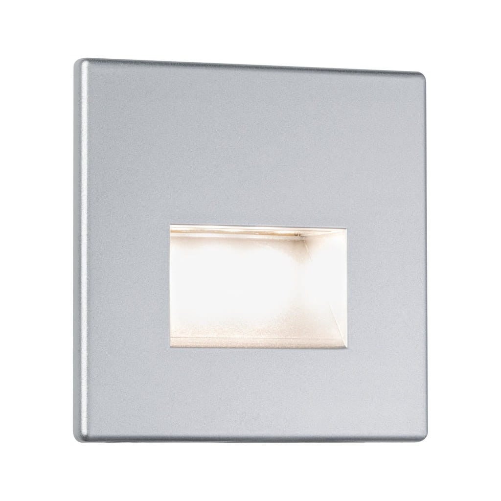 Oprawa schodowa wpuszczana Edge srebrna LED 1.1W 2700K 50lm wym: 8 x 0,5 cm Paulmann