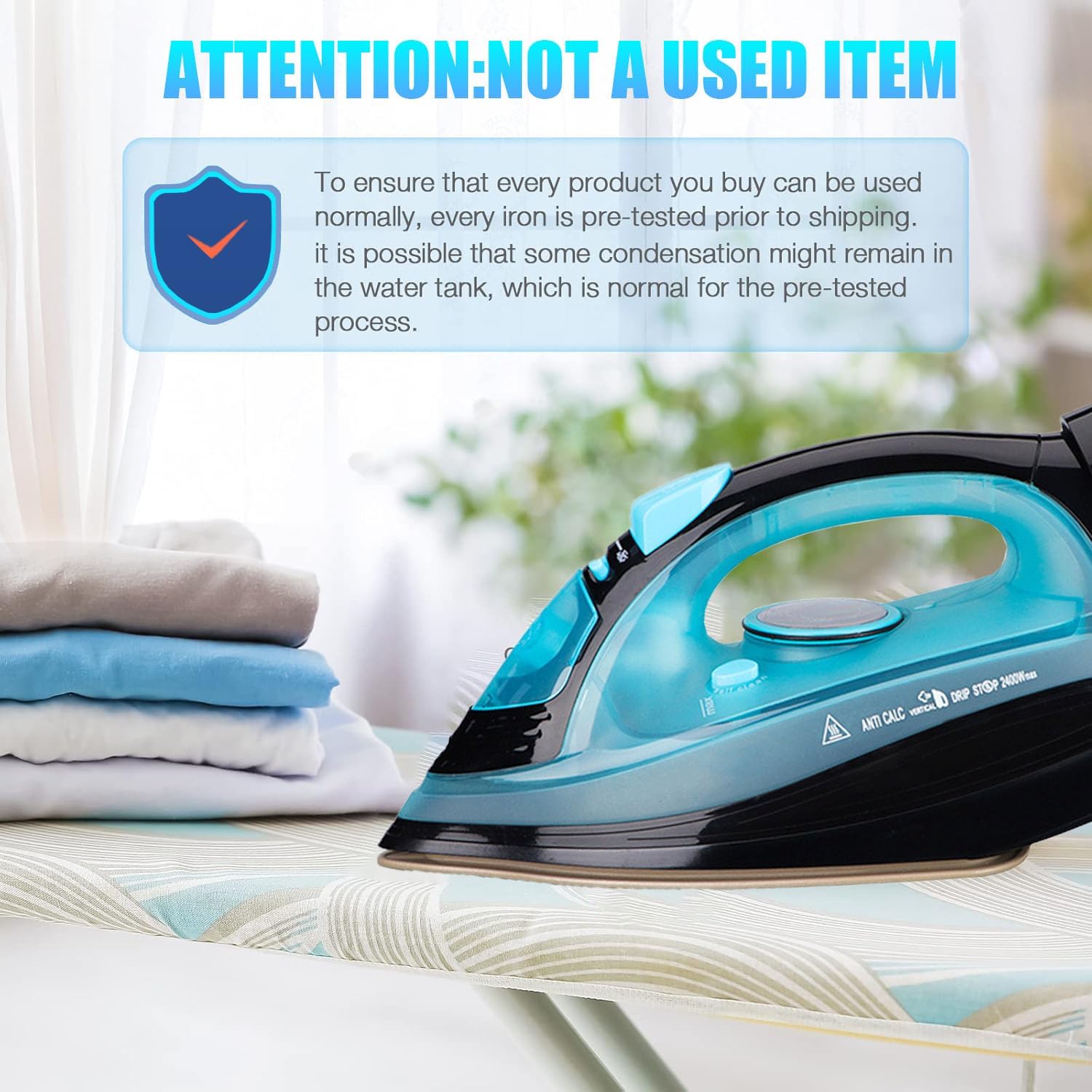 Set 2 ferri a vapore filo/senza filo, portatili e handheld, macchina stirante casa, stiro rapido ed efficace, ideale per tutti i tipi di tessuti - 7