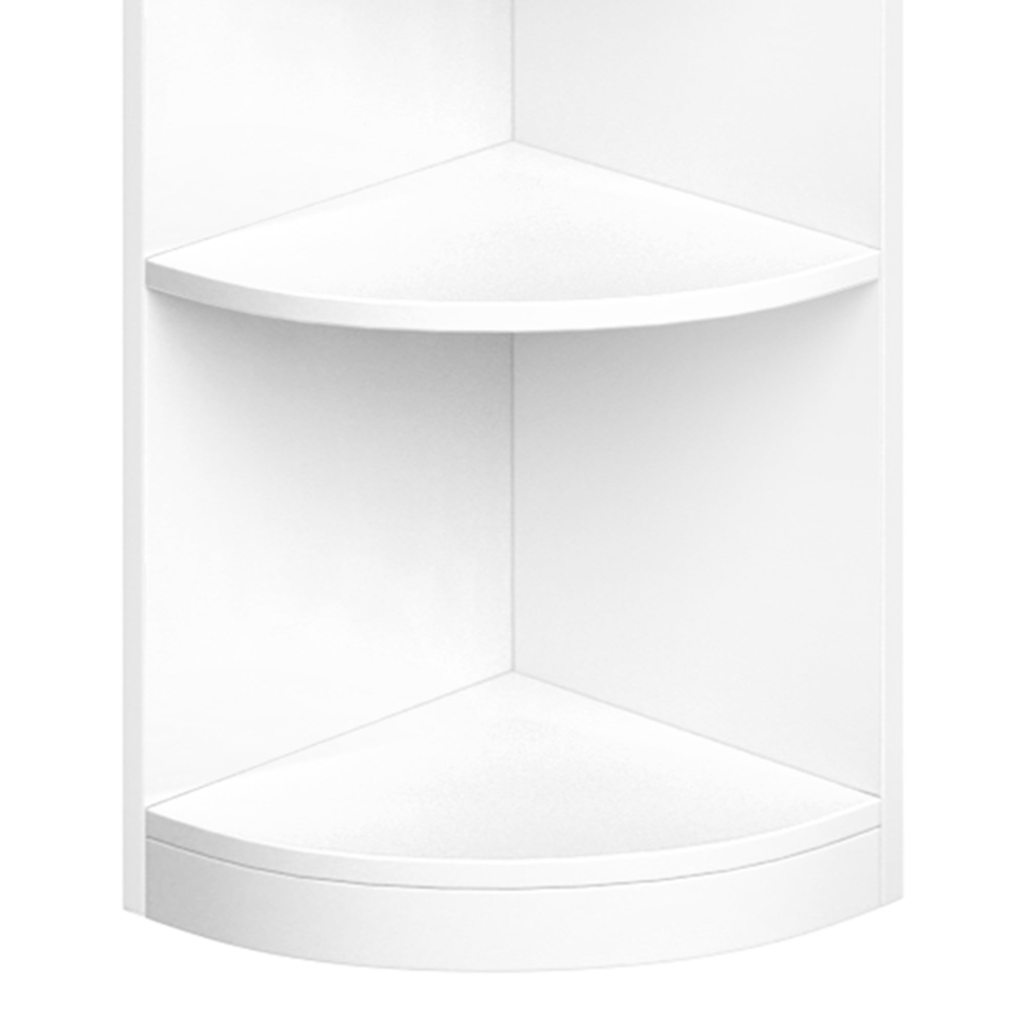 Étagère d'angle YITAHOME à 5 niveaux - Bibliothèque autoportante moderne 30x30x180 cm - Blanc - 10
