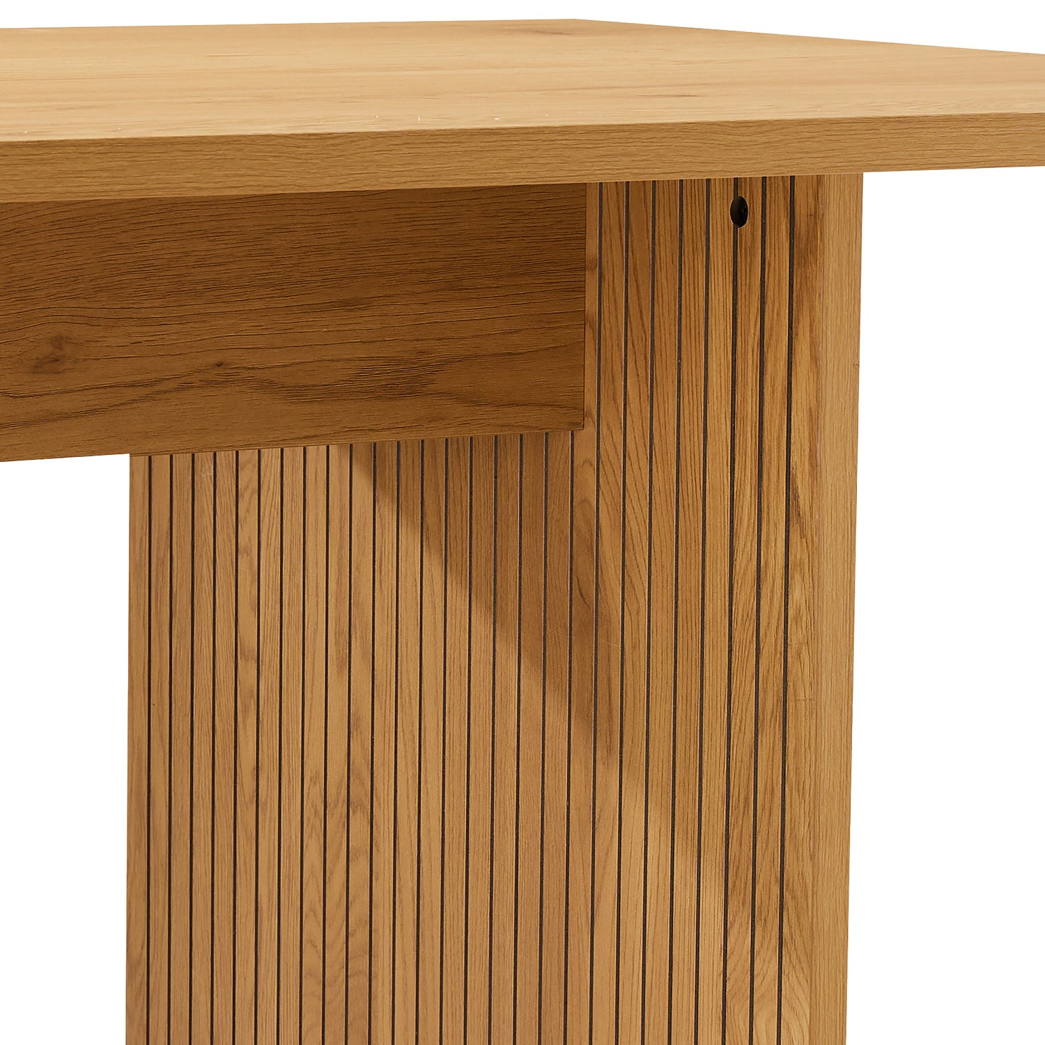 Ensemble table 180cm et 2 bancs style scandinave ALMA - 7